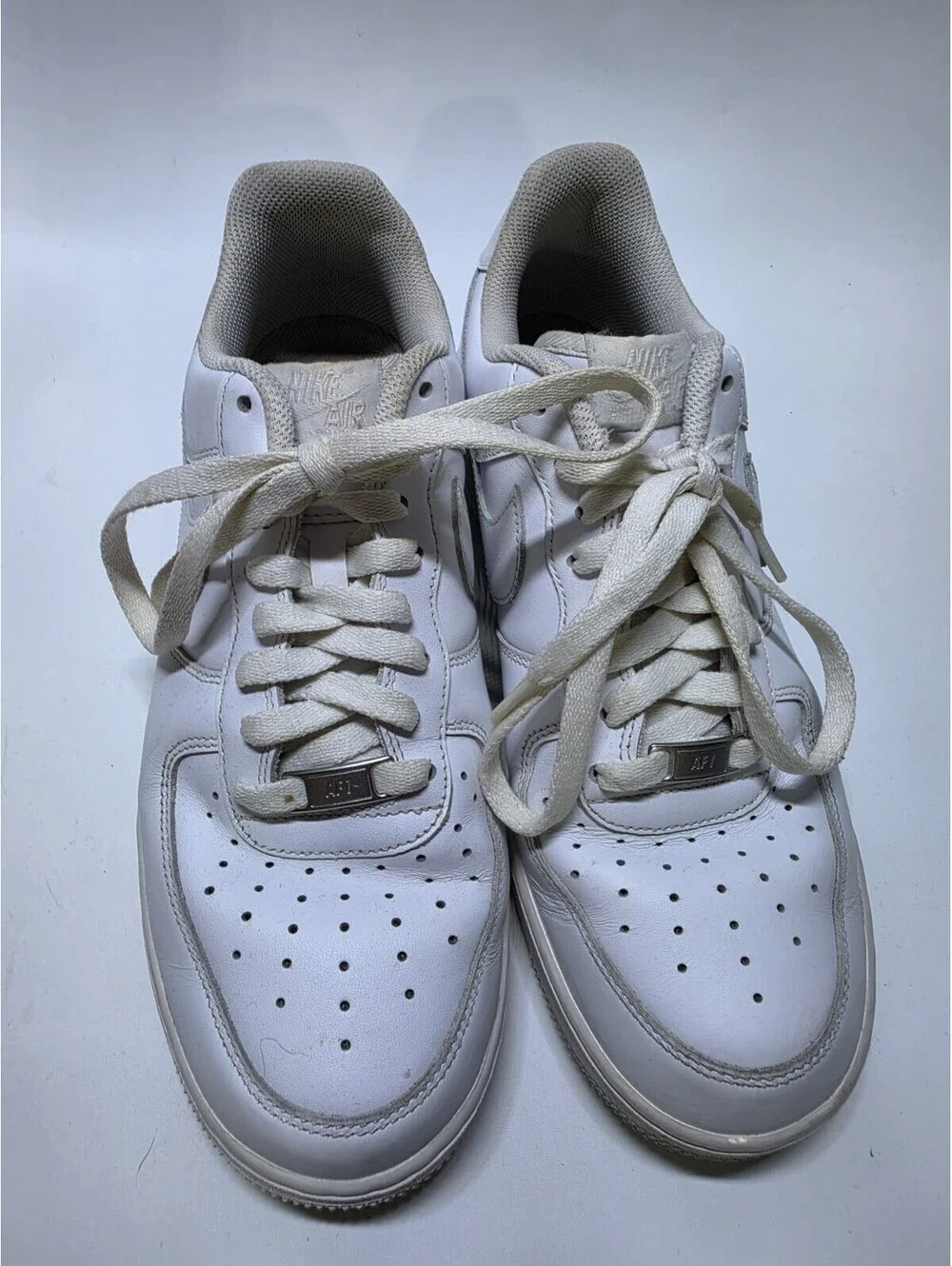 Nike Air Force 1 '07 Low Triple White Lace-Up Men's Sneakers CW2288-111 2020